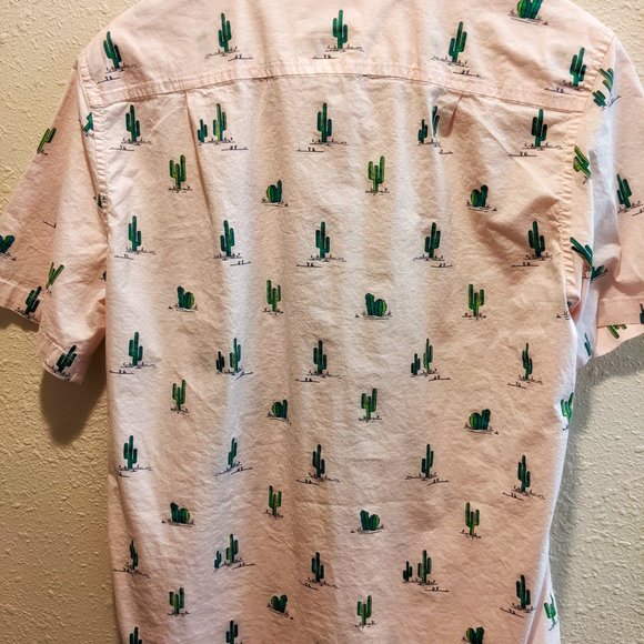 Goodfellow Short Sleeve Button Down Shirt - Picture 3 of 4